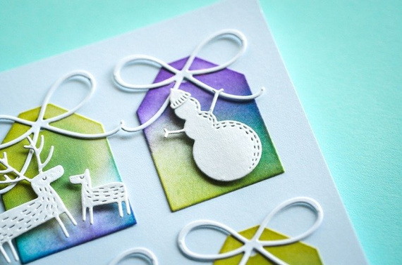 Wykrojnik - Poppystamps - Whittle Snowman - bałwanek