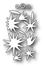 Wykrojnik - Poppystamps - Fresh Petals - kwiaty, płatki