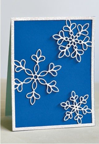 Wykrojnik - Birch Press Design - Shimmer Snowflake Frame