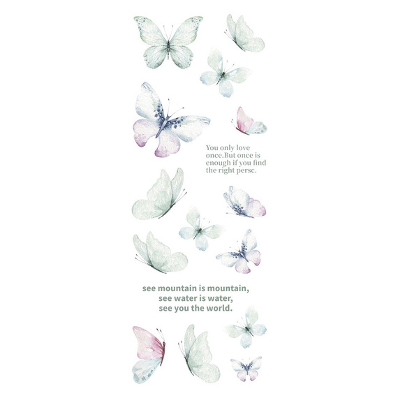 Naklejki foliowe - Kolorowe motylki