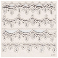 Tekturka - Tatting Christmas - bordery - Scrapiniec