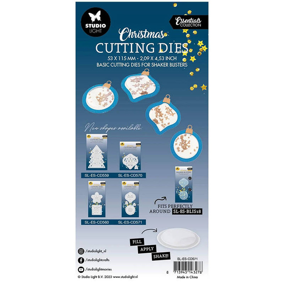 Wykrojnik - StudioLight - Mini balls bombki