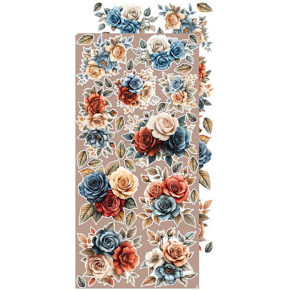 Zestaw dodatków do scrapbookingu - Craft o'clock - Timeless Grace - Flowers & More