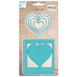 Wykrojnik - Joy!Crafts - 6002/0556 ramka obrotowa serce