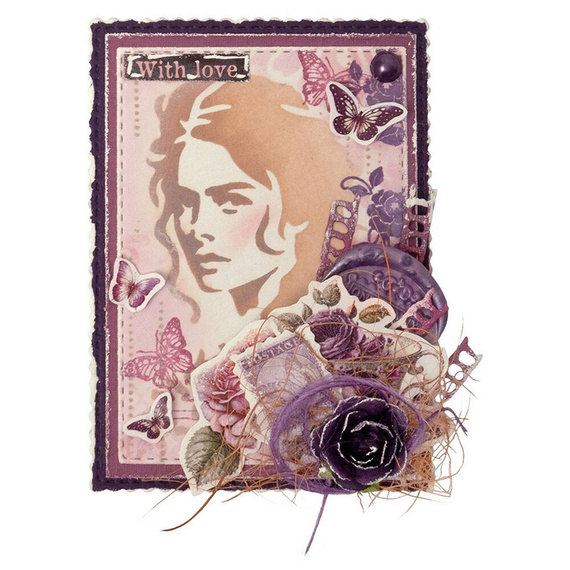 Wax beads Purple - Studio Light - zestaw wosków