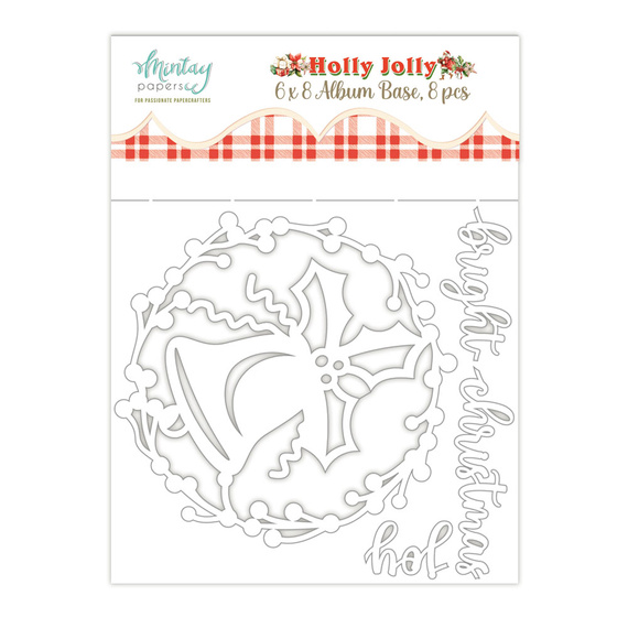 Baza albumowa Mintay 15,2 x 20,3 cm - Holly Jolly