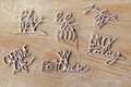Tekturka Preserve memories - inscriptions/napisy - Scrapiniec
