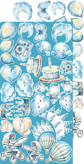 Boy & Toy - Craft o'clock - zestaw dodatków - miks