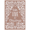 Wykrojnik - First Edition - Christmas Craft a Card - With Love / choinka