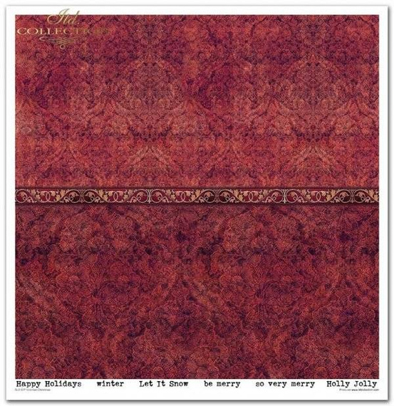 Zestaw papierów do scrapbookingu 30x30 - Victorian Christmas