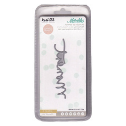 Wykrojnik Kesi'Art - Metaliks - Moment OD-030 - napis