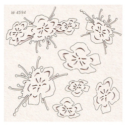 Tekturka - Fern - Fern Flowers - kwiaty paproci