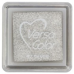 Tusz pigmentowy VersaColor Small - Silver, srebrny
