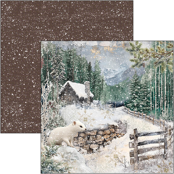 Zestaw papierów do scrapbookingu 30x30cm - Paper Pad - Ciao Bella - Forest Tales