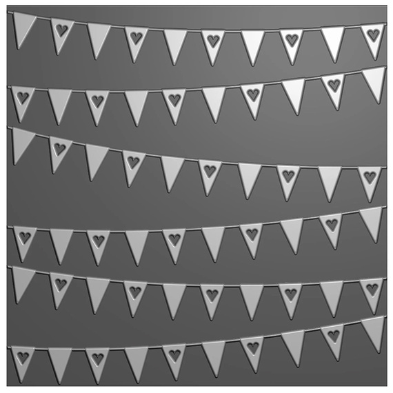 Folder do embossingu - Nellie's Choice - EF3D117 banery