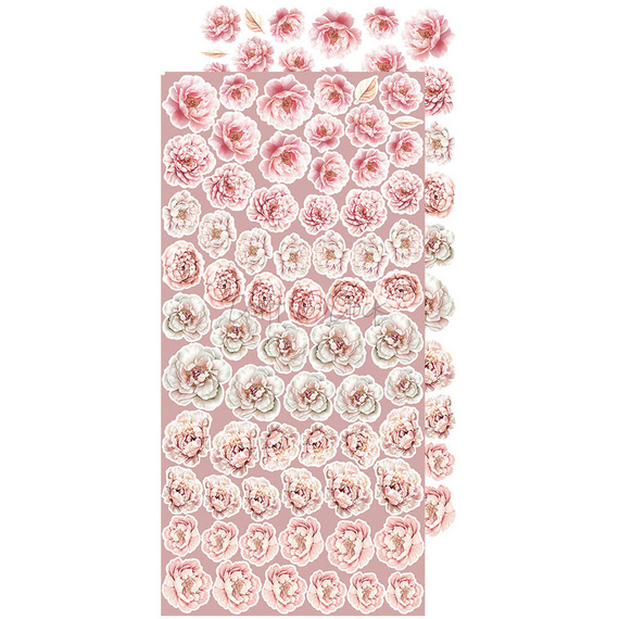 Rose Emotions zestaw dodatków do scrapbookingu - Craft o'clock - Flowers