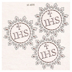 Tekturka - Tatting Communion - Hostia mała 01 - Scrapiniec