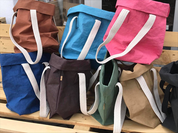 WASHPAPA papier do szycia - Aged Color Morze Saragassowe - arkusz ok.48x48cm