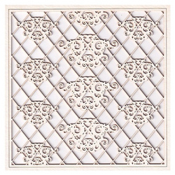 Tekturka - Fantasma - mesh with damask - siatka z damaskiem - Scrapiniec