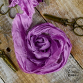 Wstążka vintage old fashion ribbon - peonia