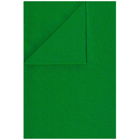 Filc 100% wełny 5667 zielony 20x30cm - 1szt