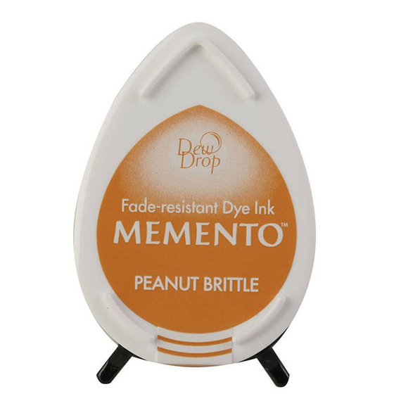 Tusz Memento Dew Drop - Peanut Brittle - Tsukineko brązowy