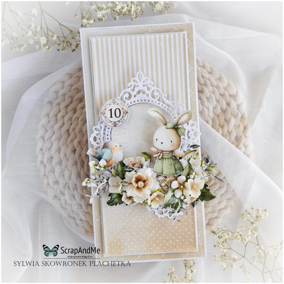 Wykrojnik do papieru - Scrapandme - Ramka 030