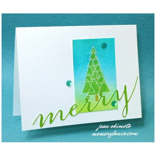 Wykrojnik - Memory Box - Merry Cursive