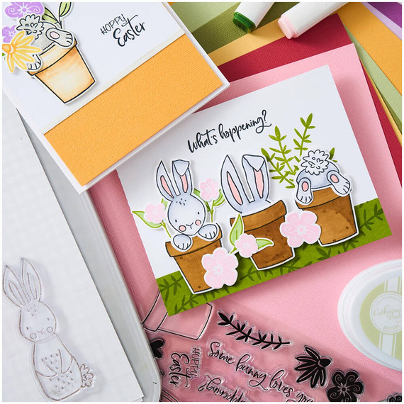 Stempel Sizzix - Bunny Bits & Blooms