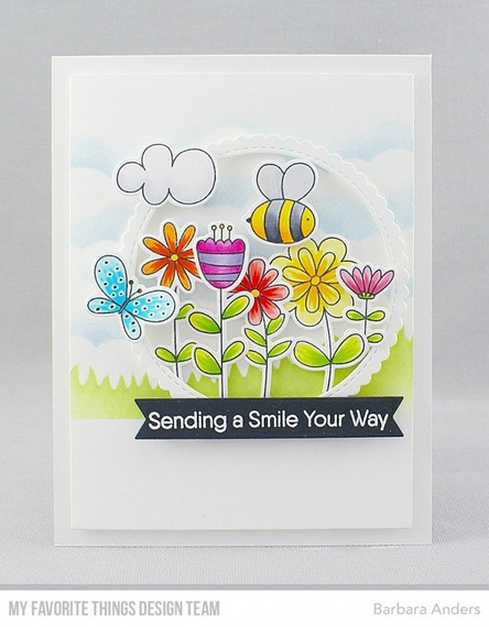 Stempel - My Favorite Things - Love Bugs - żółw, pszczółka, biedronka