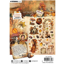 Papierowe elementy - Collage Paper Elements - StudioLight - Autumn in the Woods