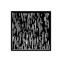 Szablon 3D 12x12cm tło kreski - Stamperia