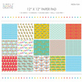 Zestaw papierów do scrapbookingu 30x30 - Simply Creative - Fiesta Fun
