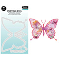 Wykrojnik do papieru - StudioLight - Butterfly cardshape baza kartki motyl