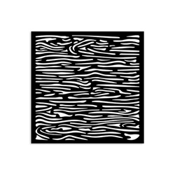 Szablon 3D 12x12cm Silent Sea drewniany wzór - Stamperia