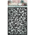 Maska mix media - StudioLight - Snowflake pattern