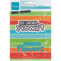 Wykrojnik - Marianne Design - Sending you flowers - napis