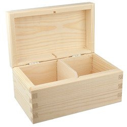 Pojemnik na herbatę - herbaciarka 2 komorowa