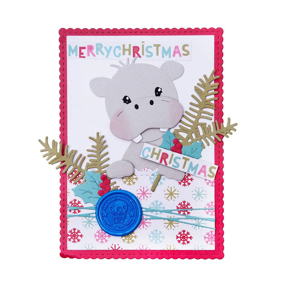 Wax stamp - Studio Light - Stempel do wosku - Most wonderful time