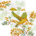 Serwetka do decoupage 33x33cm - Joy of Spring ptaki