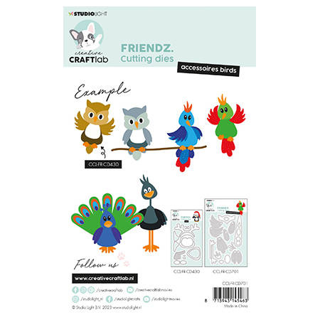 Wykrojnik - StudioLight - Accessoires Birds Friendz