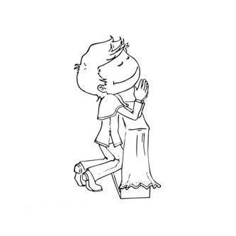 Stempel polimerowy - chłopiec komunijny - Agateria