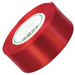 Wstążka satynowa czerwona 38mm - 32mb