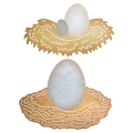 Wykrojnik - Cheery Lynn - Bird Nest and Eggs B669 gniazdo jajko