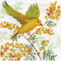 Serwetka do decoupage 33x33cm - Joy of Spring ptaki