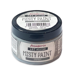 Satynowa farba Misty Paint Graphite 150ml - Stamperia Art Stories
