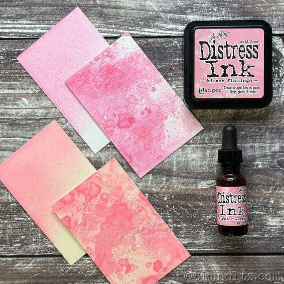 Tusz Distress Ink Pad - Ranger - Tim Holtz - Kitsch flamingo