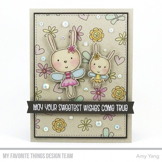 Stempel - My Favorite Things - Tutu Trio - króliczki, miś