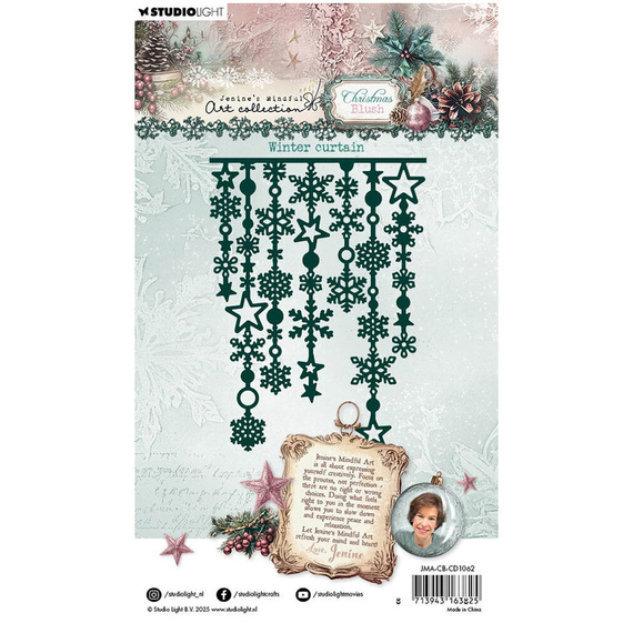 Wykrojnik do papieru - StudioLight - Winter curtain