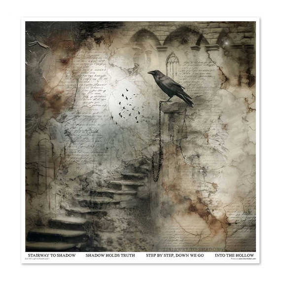 Zestaw papierów do scrapbookingu 30x30 - Light & Shadow 1 - Itd Collection